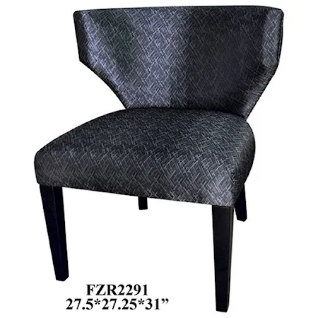 Sinclair Shaped Contemporary Low Back Chair